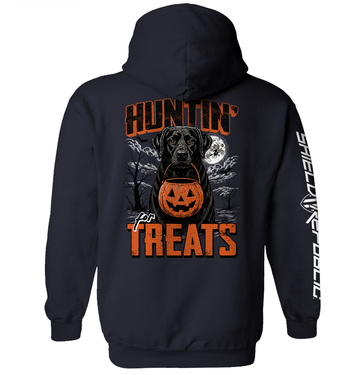 Huntin' For Treats Black Lab
