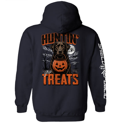 Huntin' For Treats Chocolate Lab