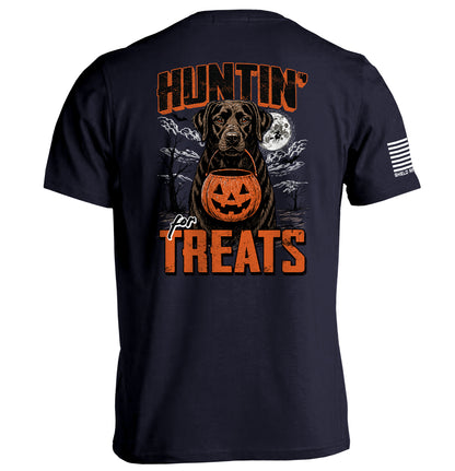 Huntin' For Treats Chocolate Lab