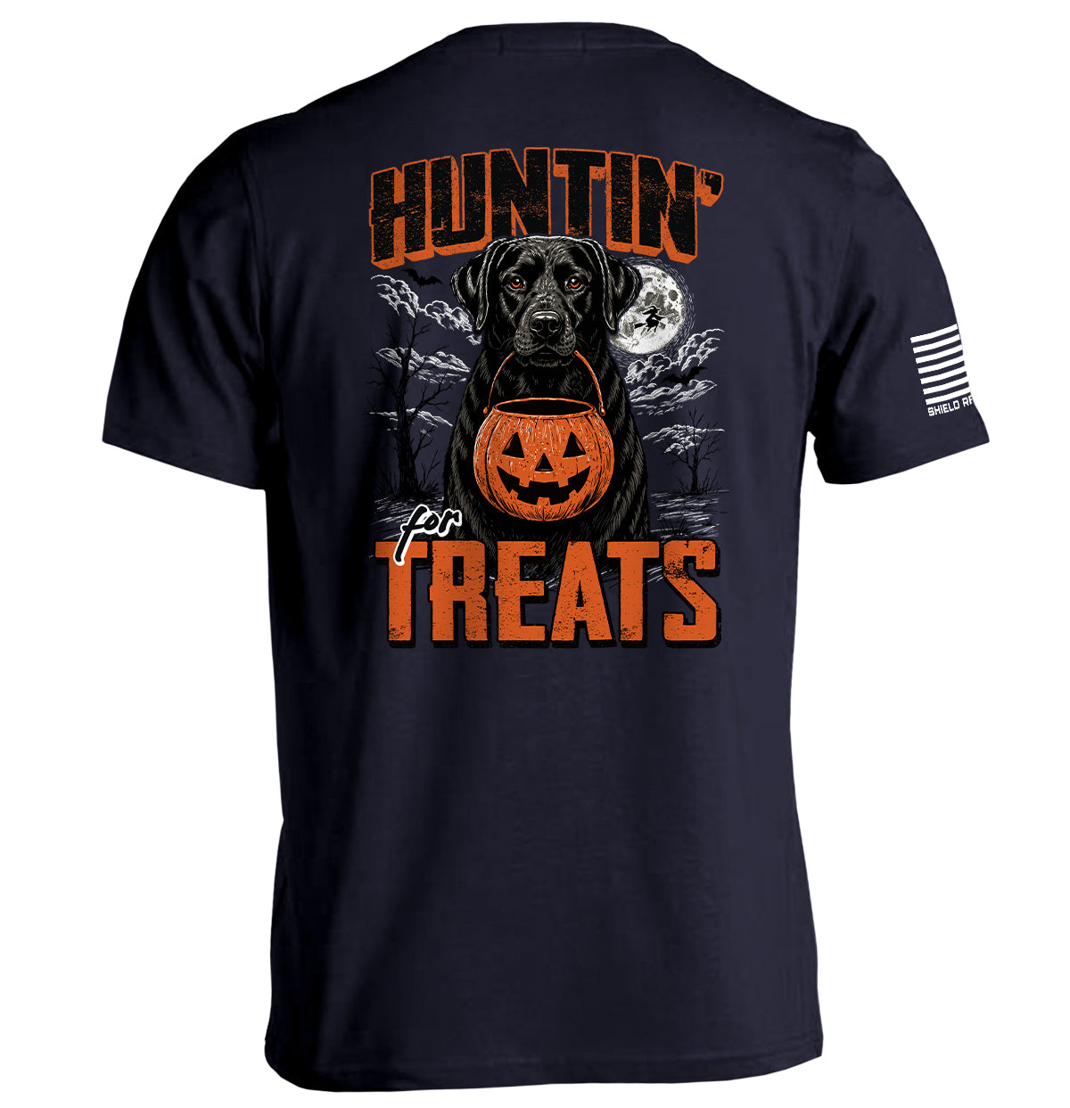 Huntin' For Treats Black Lab