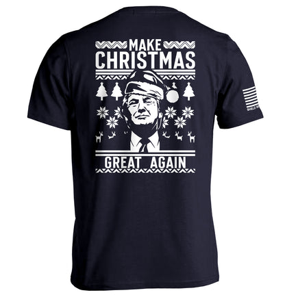Make Christmas Great Again Trump Sweater Print