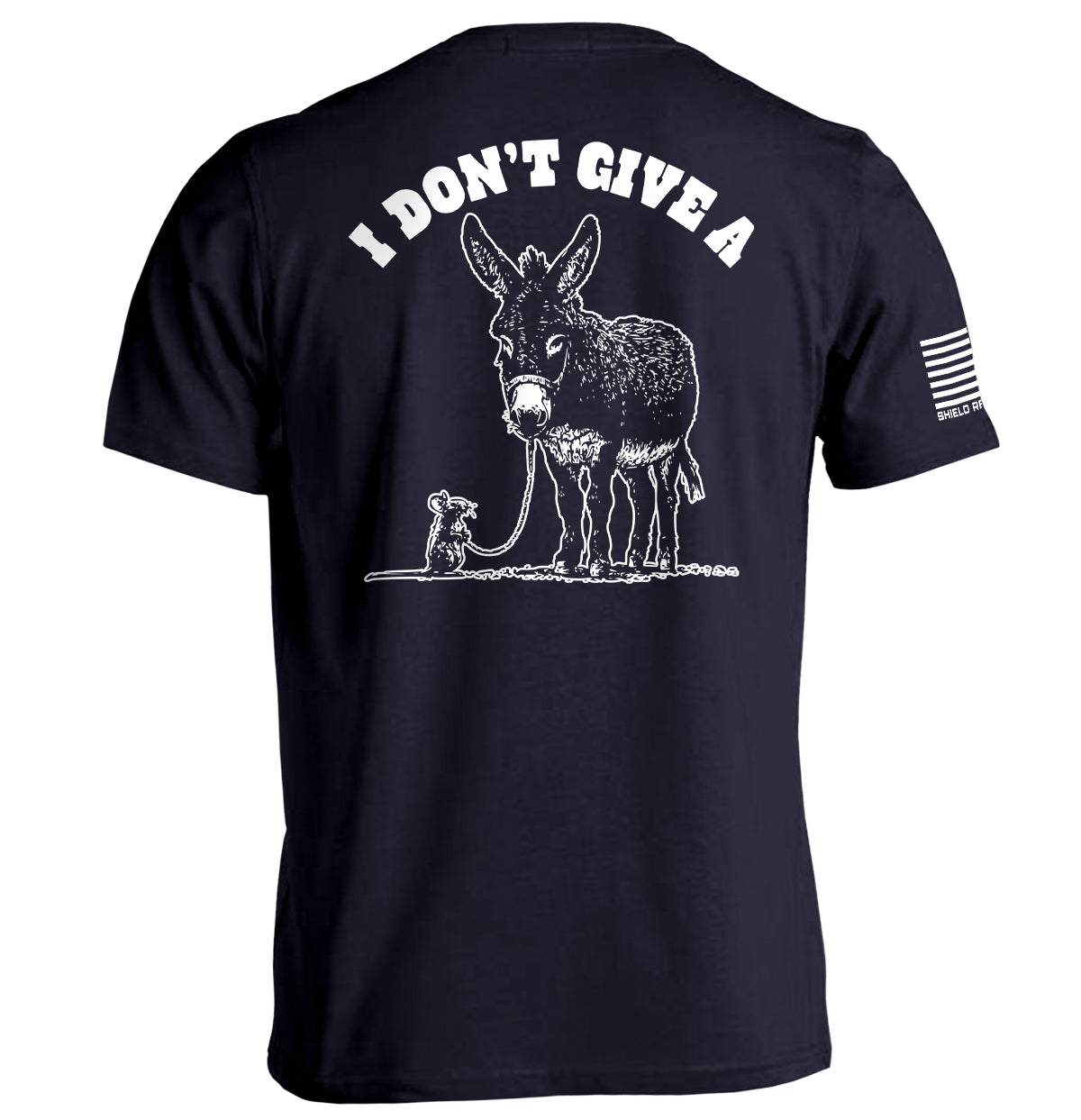 I Don't Give A Rat's Ass (Back Print)