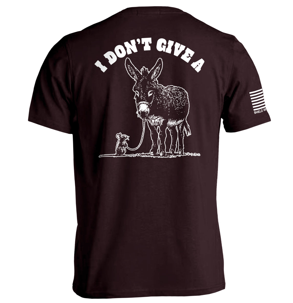 I Don't Give A Rat's Ass (Back Print)