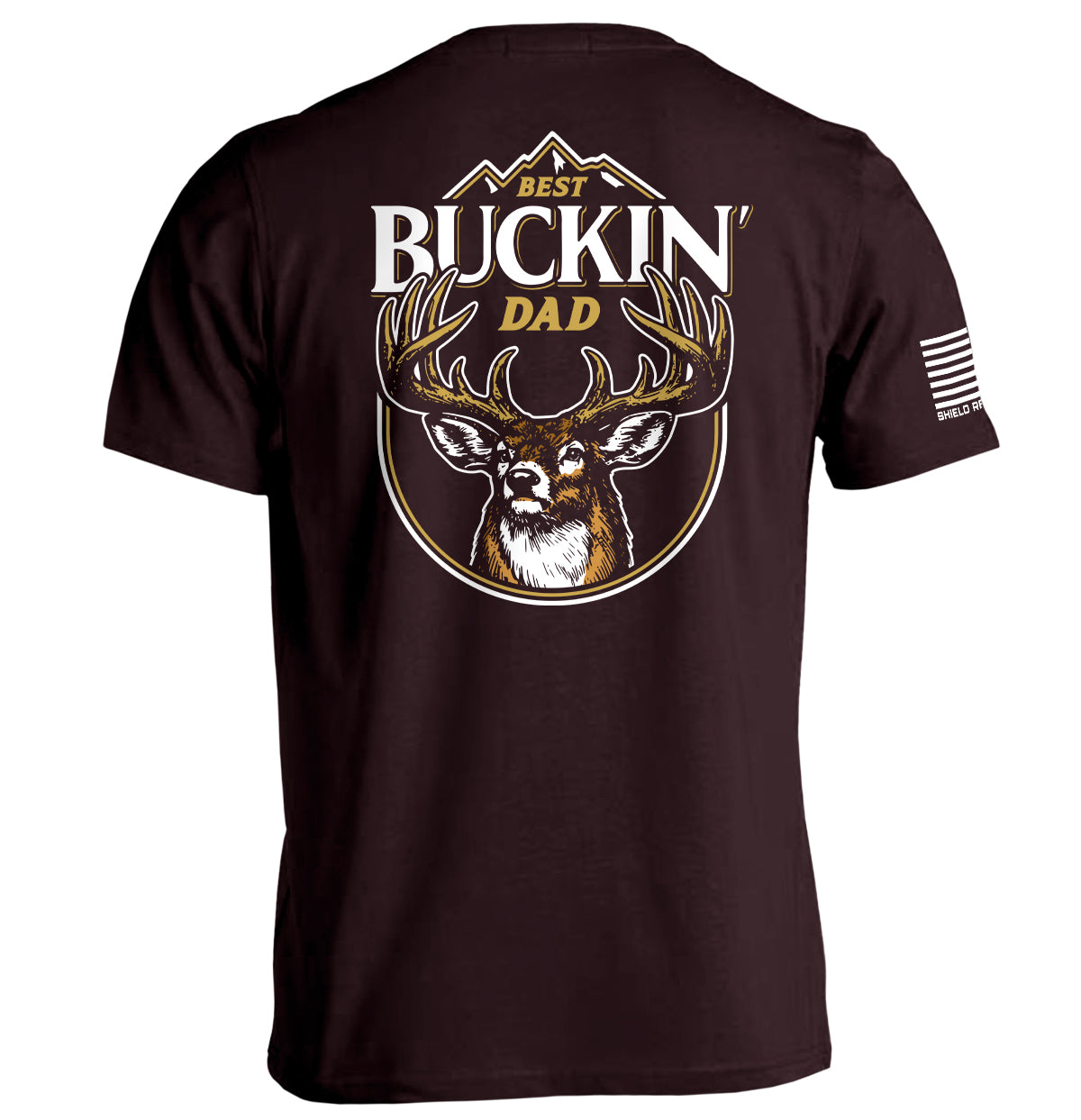 Best Buckin' Dad Deer (Back Print)
