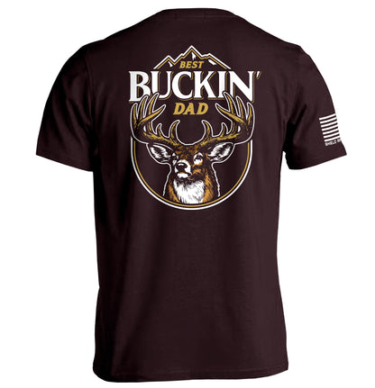 Best Buckin' Dad Deer (Back Print)