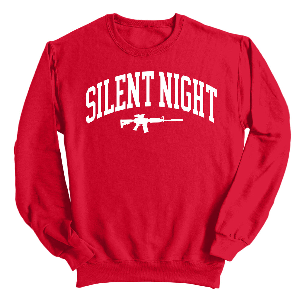Silent Night Collegiate (Front Print)