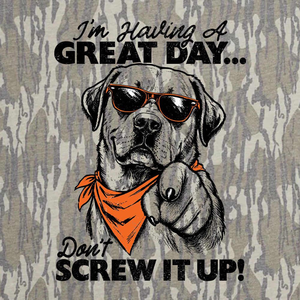Don't Screw It Up (Orange)