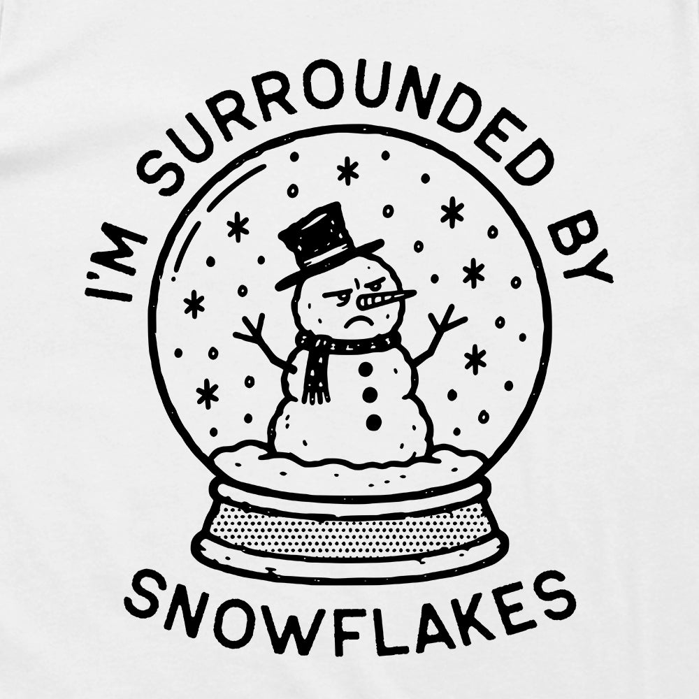I'm Surrounded by Snowflakes Snowglobe