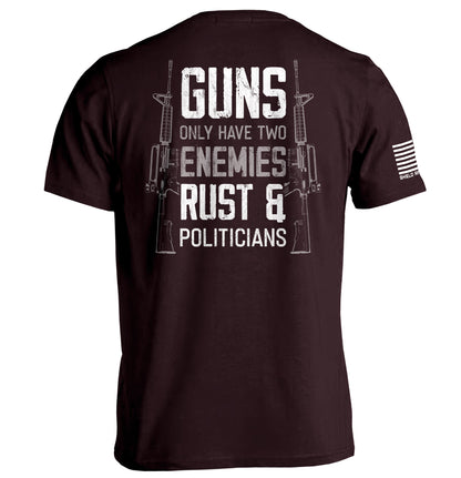 Guns Only have Two Enemies Rust & Politicians