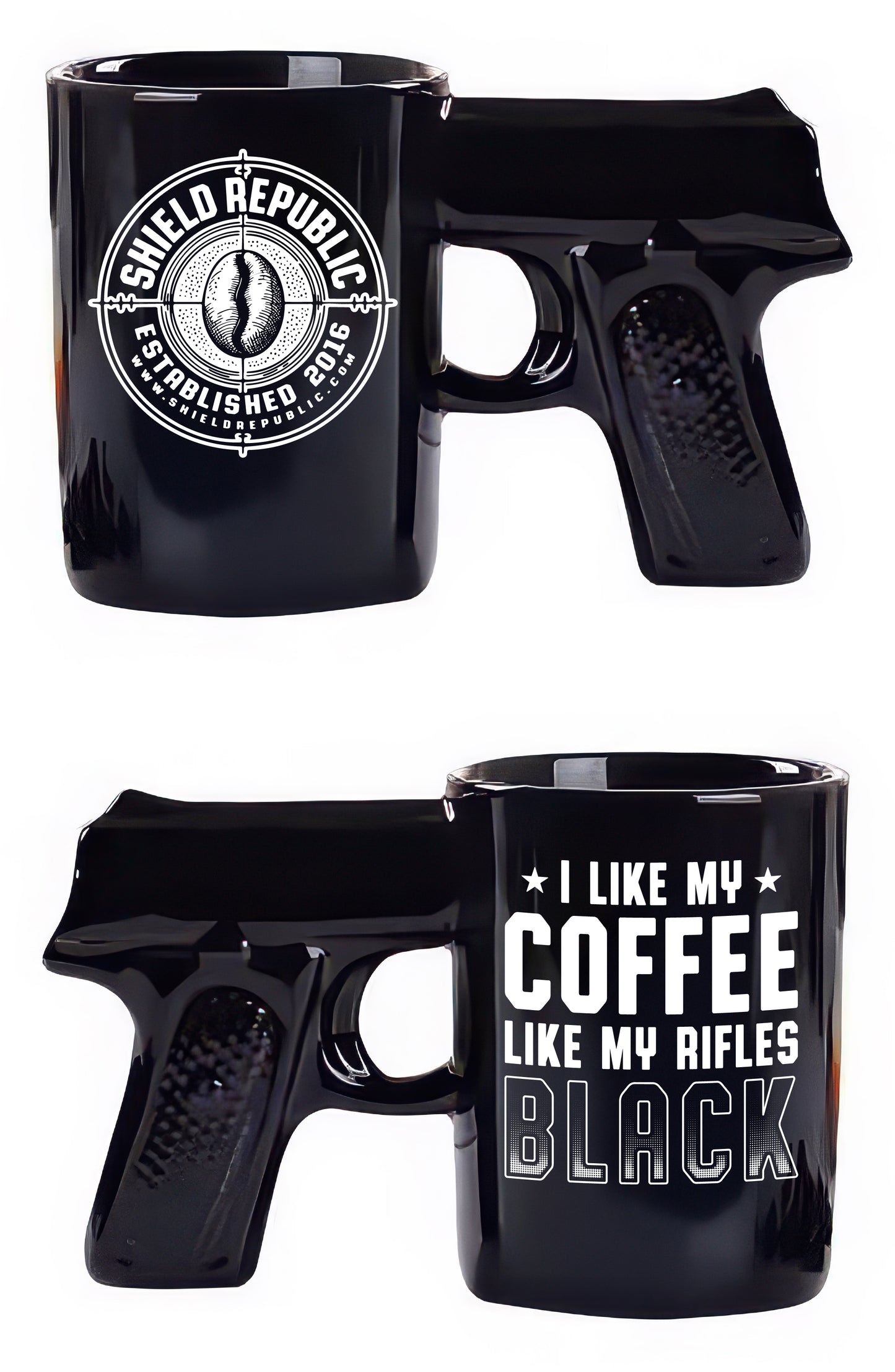 I Like my Coffee Like my Rifles Black Sidearm Sipper
