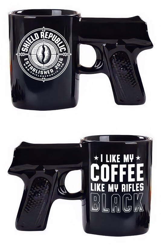 I Like my Coffee Like my Rifles Black Sidearm Sipper
