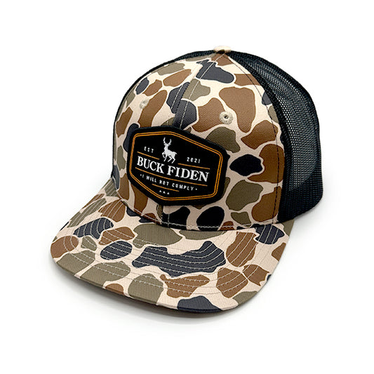 Buck Fiden Woven Patch Hat