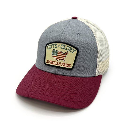 Guts Glory American Pride Woven Patch Hat
