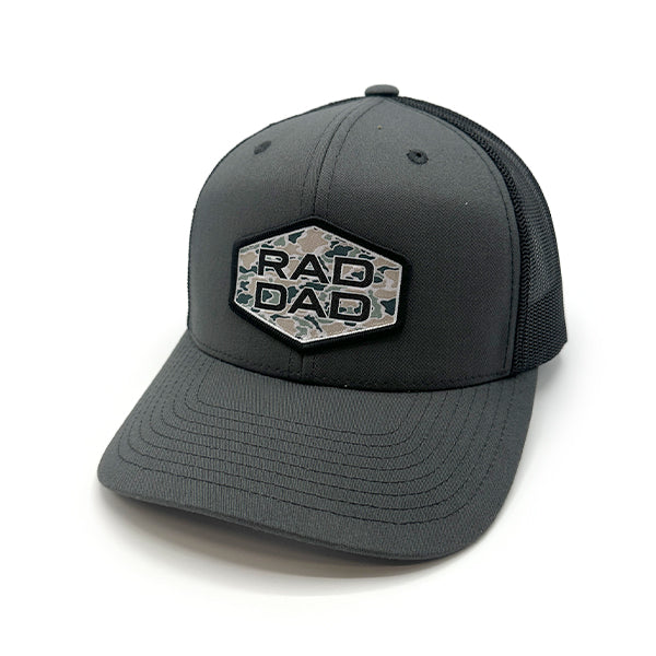 Rad Dad Duck Camo Woven Patch Hat