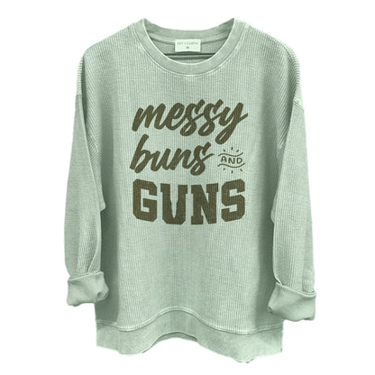 Messy Buns and Guns
