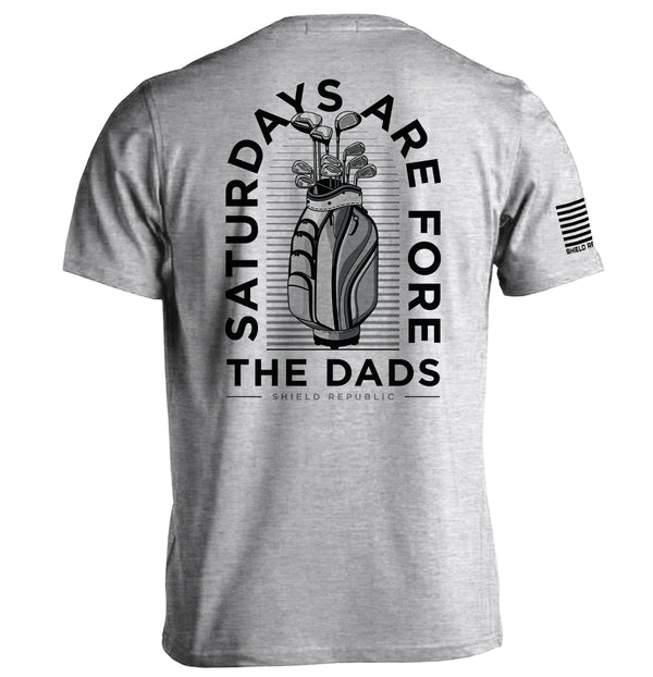 Saturdays Are For The Dads Golf Grey