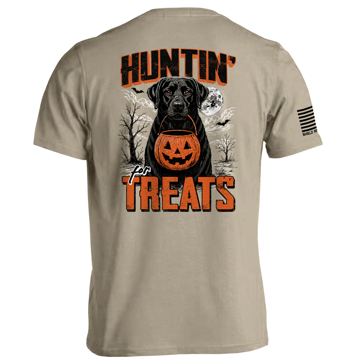Huntin' For Treats Black Lab