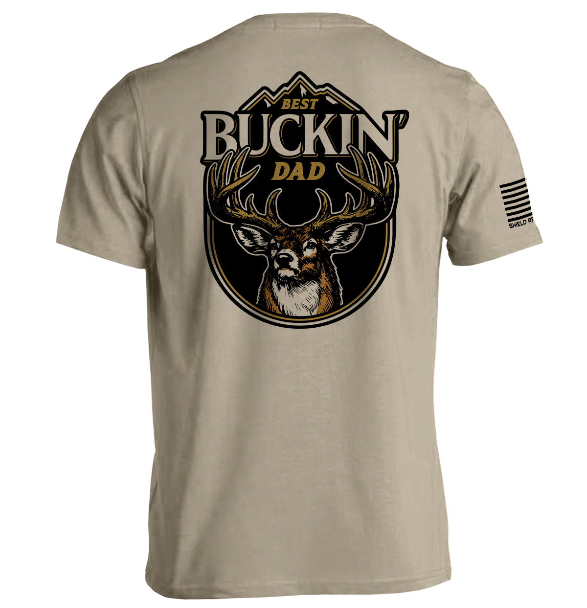 Best Buckin' Dad Deer (Back Print)