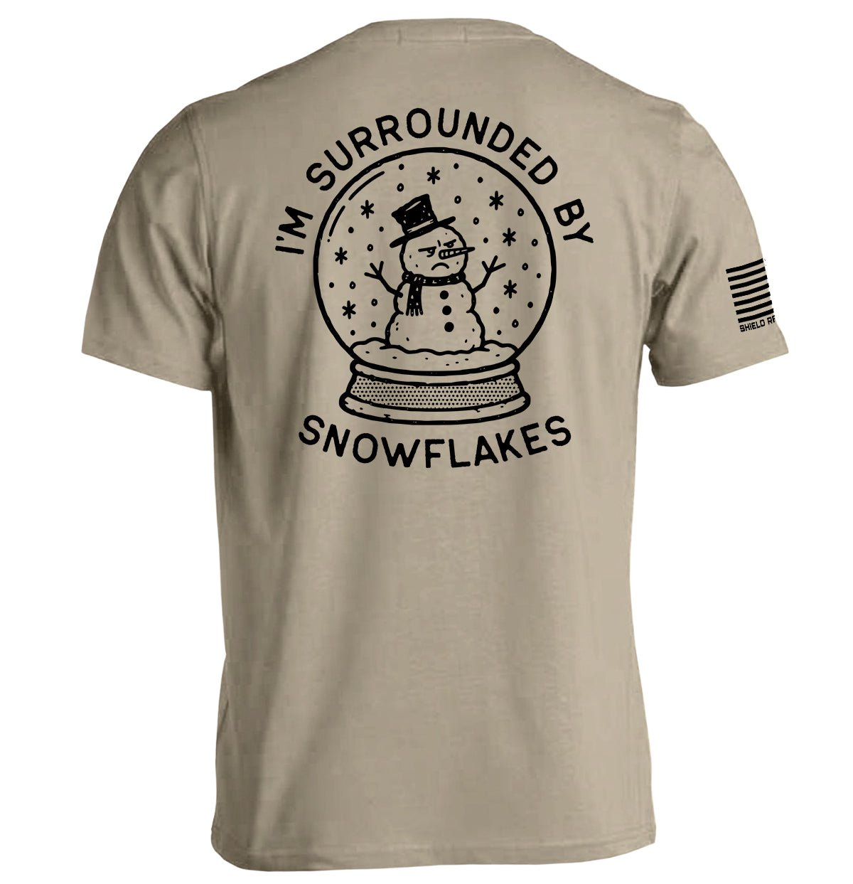 I'm Surrounded by Snowflakes Snowglobe