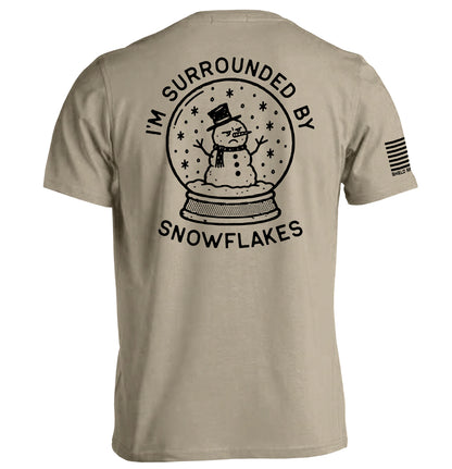 I'm Surrounded by Snowflakes Snowglobe
