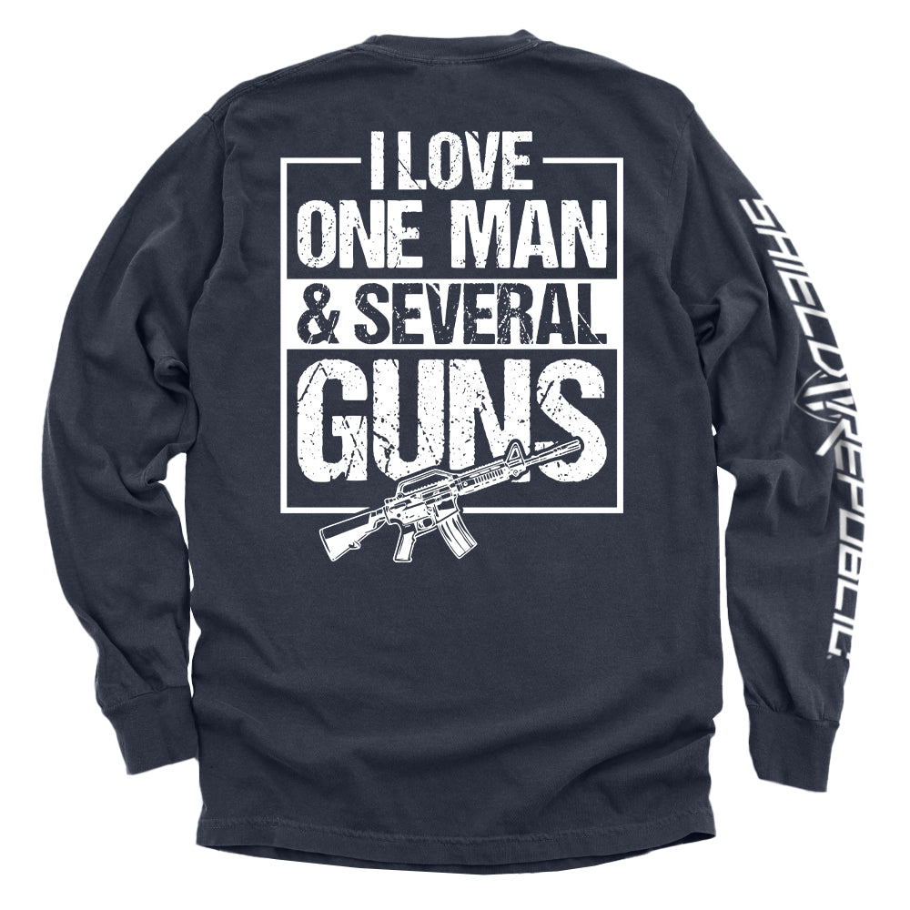 I Love One Man & Several Guns (Back Print)