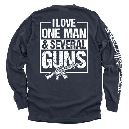 I Love One Man & Several Guns (Back Print)