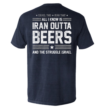 Iran Outta Beers and the Struggle Israel