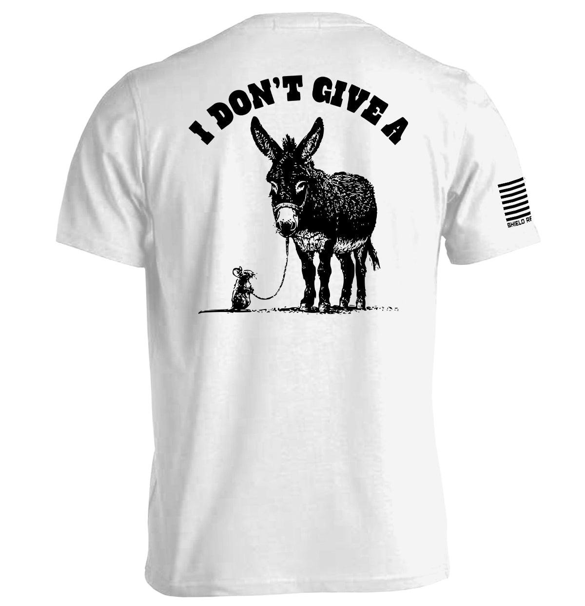 I Don't Give A Rat's Ass (Back Print)