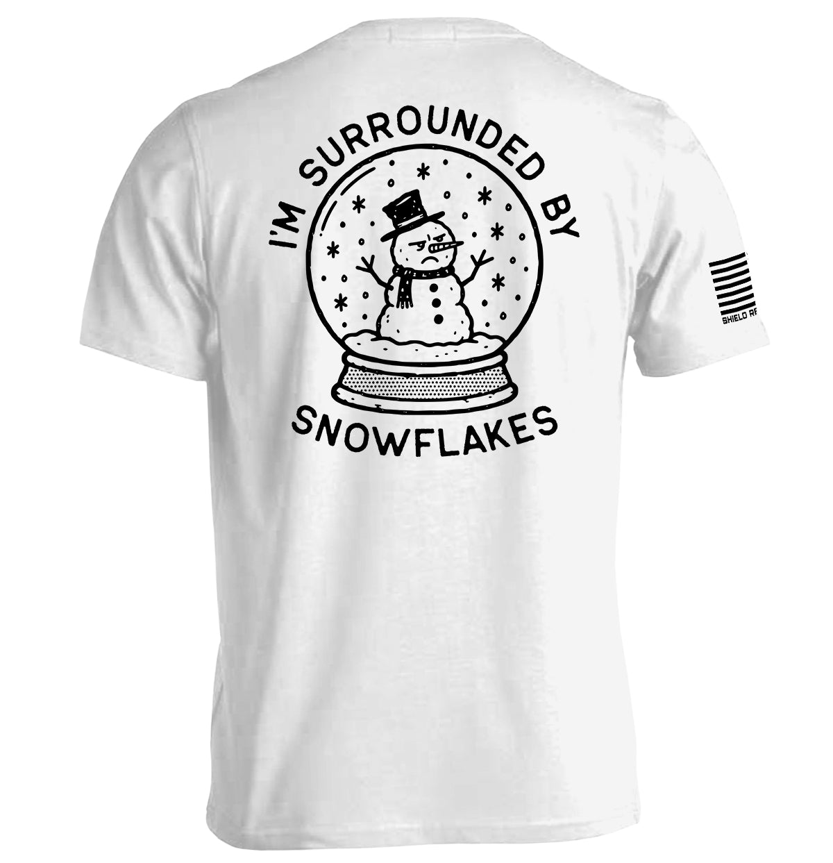 I'm Surrounded by Snowflakes Snowglobe