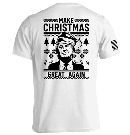 Make Christmas Great Again Trump Sweater Print