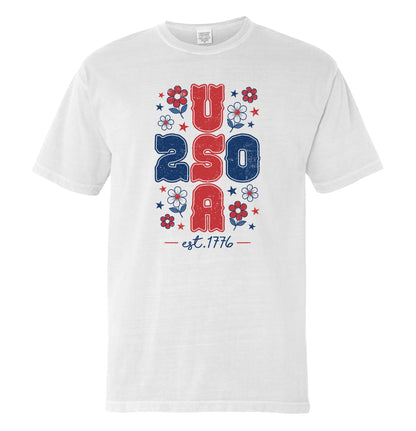 Red, White & Bloom (Front Print)