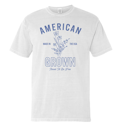 American Grown Raised To Be Free (Front)
