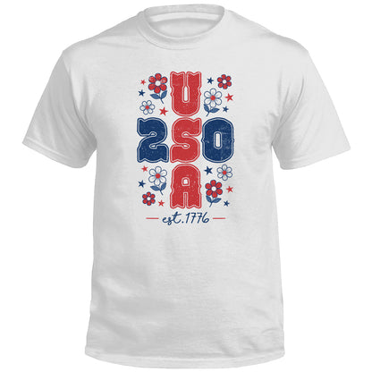 Red, White & Bloom (Front Print)