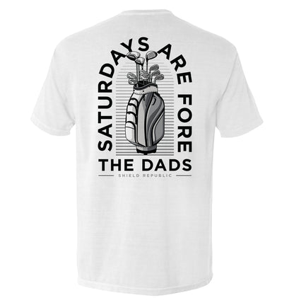Saturdays Are For The Dads Golf Grey