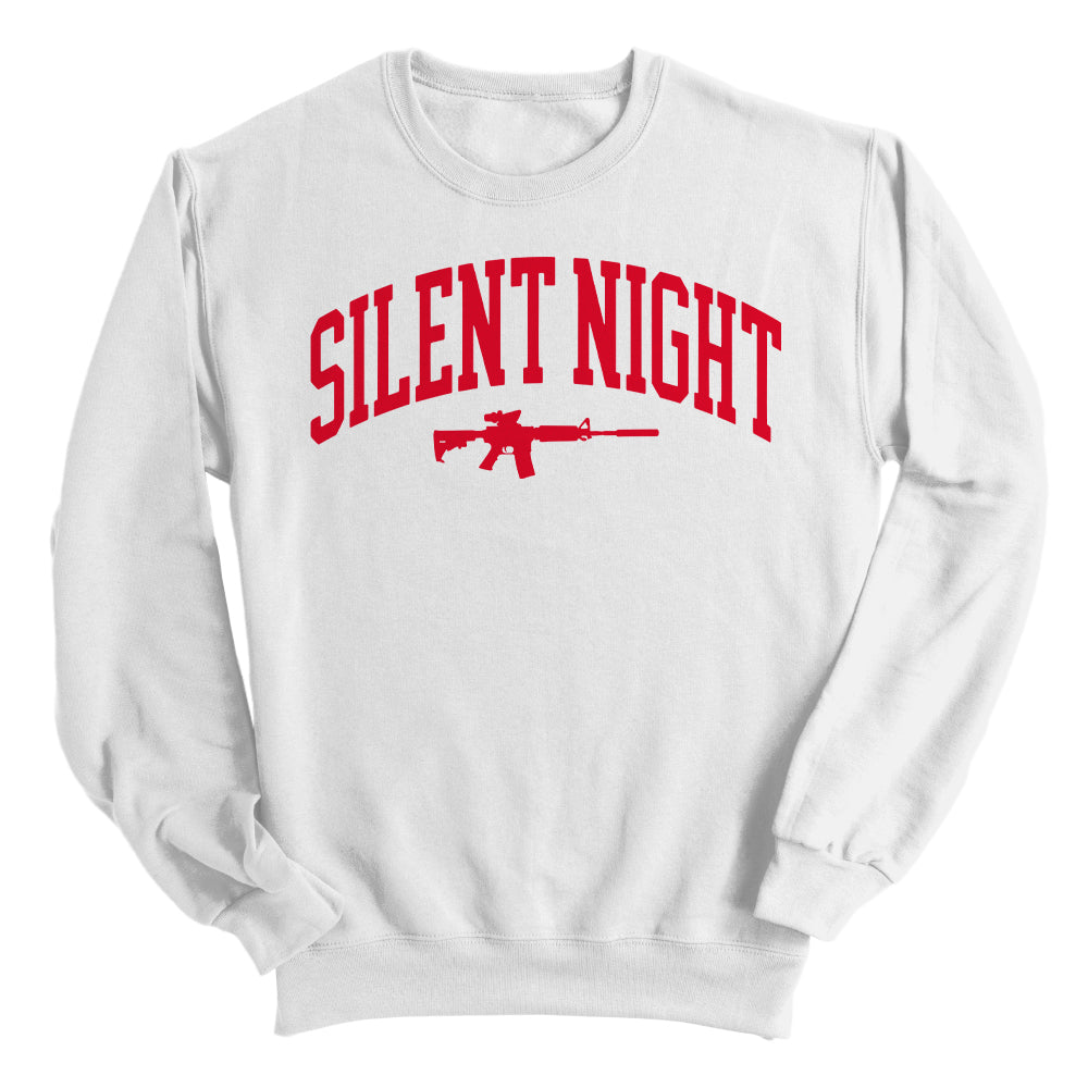 Silent Night Collegiate (Front Print)