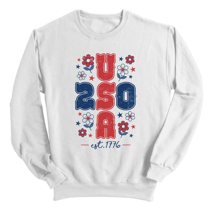 Red, White & Bloom (Front Print)