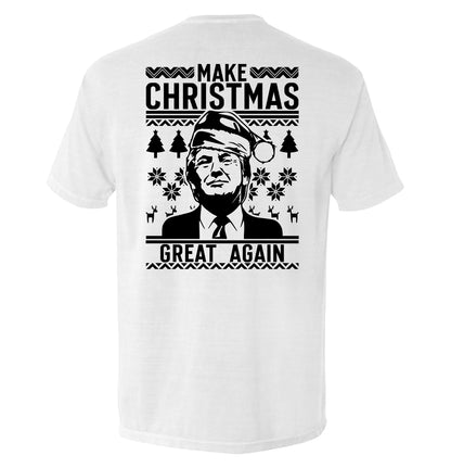 Make Christmas Great Again Trump Sweater Print