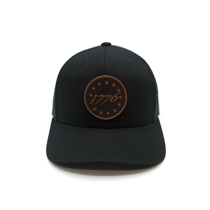 1776 Leather Patch Hat