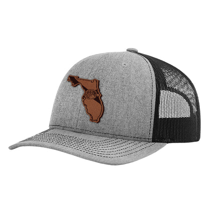 FL State Flag Leather Patch Hat