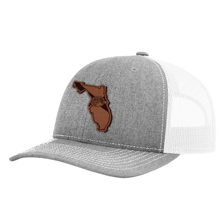 FL State Flag Leather Patch Hat