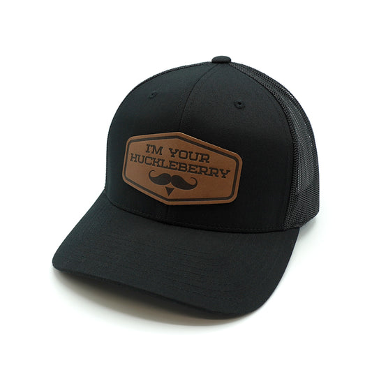 Huckleberry Leather Patch Hat