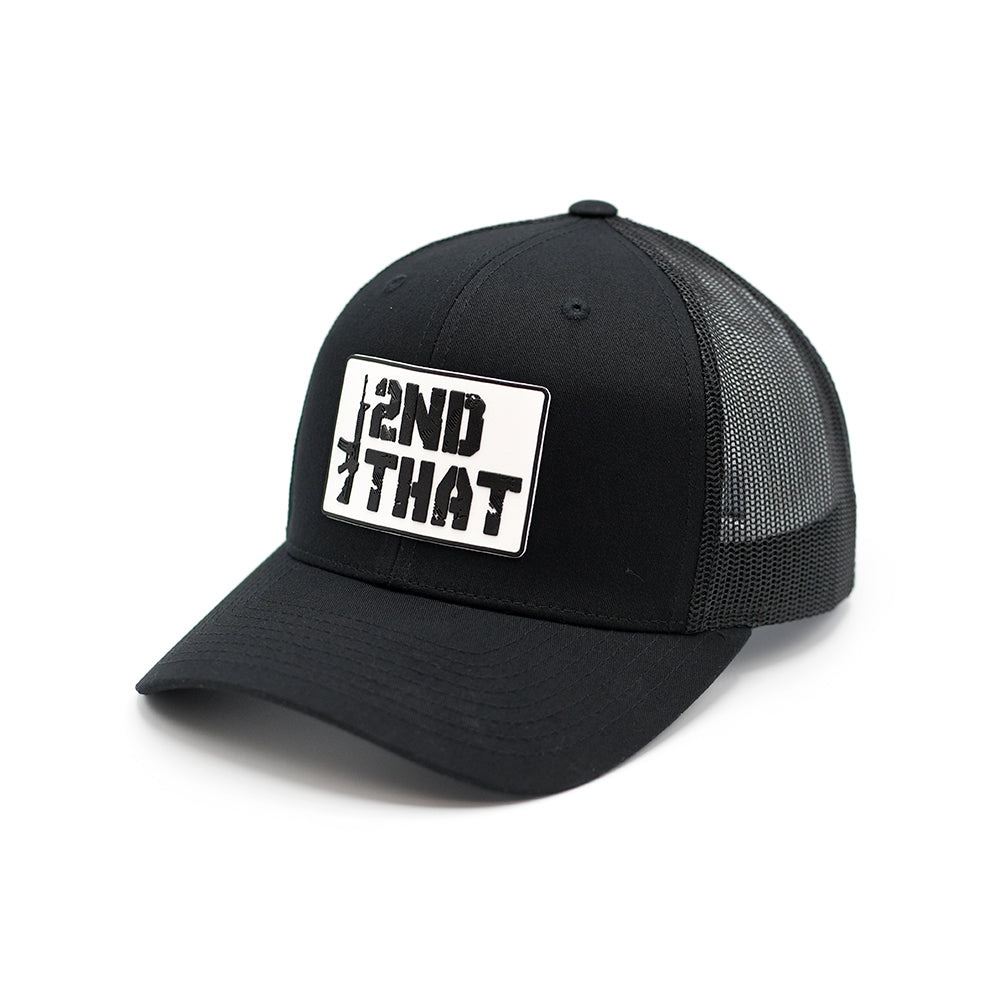 I Second That (PVC Rubber Patch) Hat Black