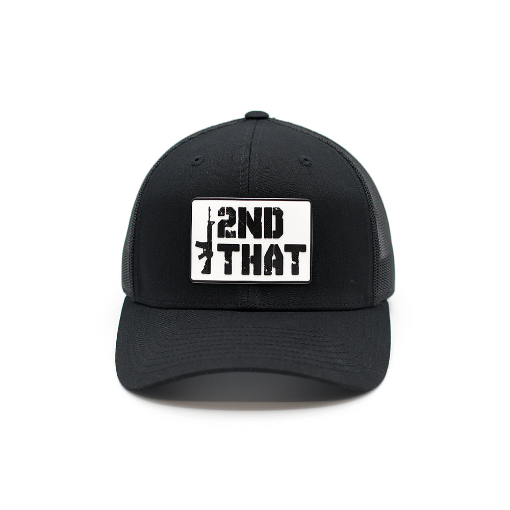 I Second That (PVC Rubber Patch) Hat Black