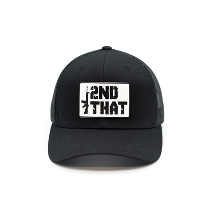 I Second That (PVC Rubber Patch) Hat Black