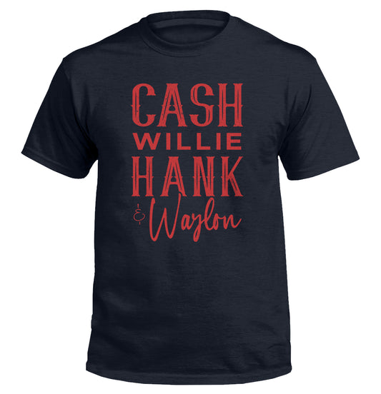 Cash Willie Hank & Waylon