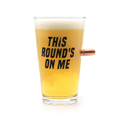 This Rounds On Me - Pint Glass