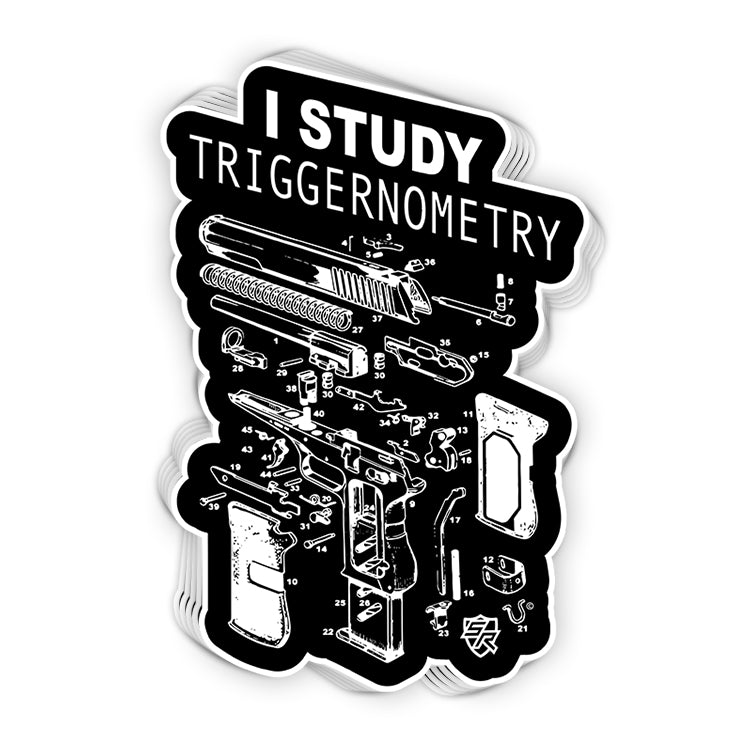 I Study Triggernometry Decal