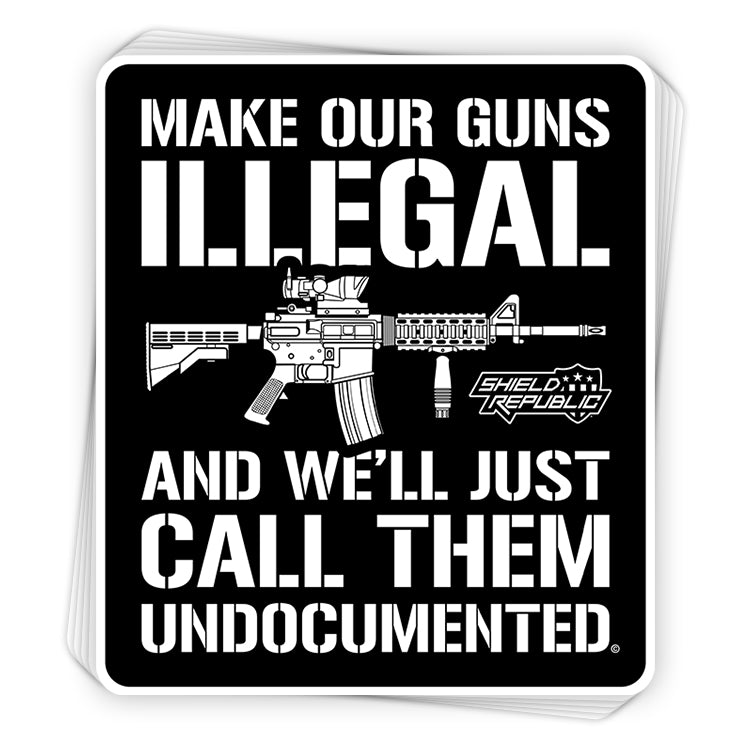 Make Our Guns Illegal Decal