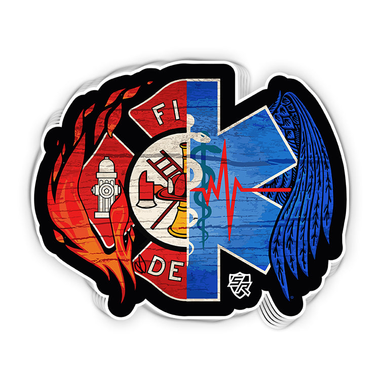 FIRE EMS Decal