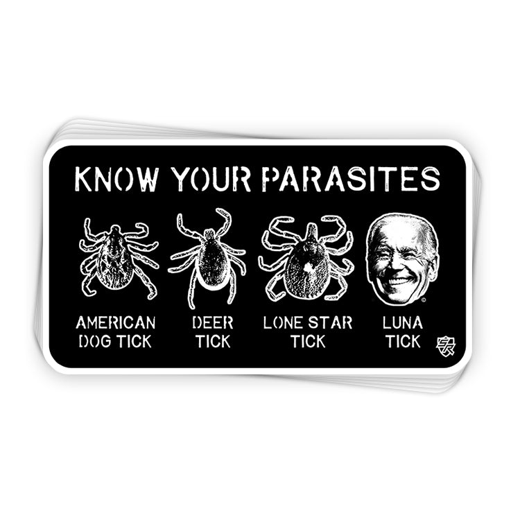 Know your Parasites Decal